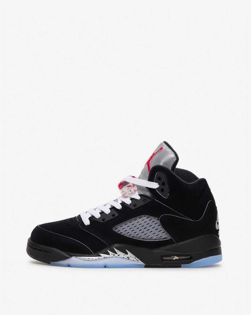 Shop Jordan Big Kids' Air Jordan 5 Retro HF3976-001 black