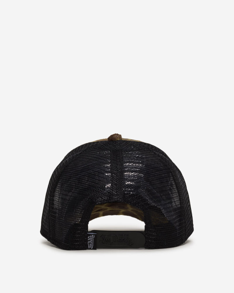 Von Dutch Vanimal Trucker Hat  VDHH0022-BROWN animal print 3