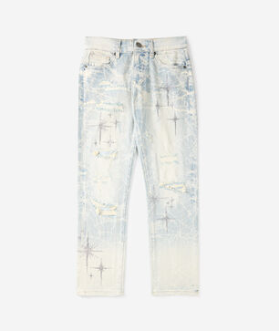 Kids' Starry Smoke Web Denim Jean