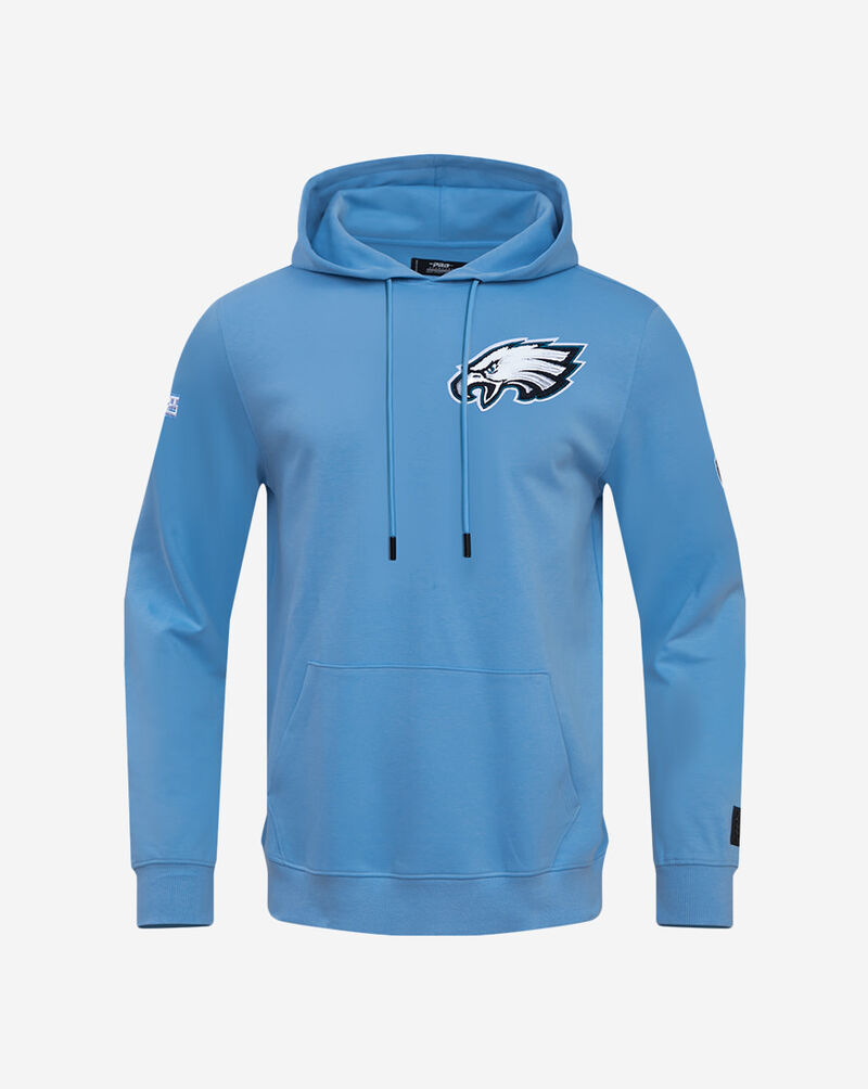 PRO STANDARD Philadelphia Eagles Classic Chenille Double Knit Pull Over Hoodie FPE5410199-UNI Blue 1