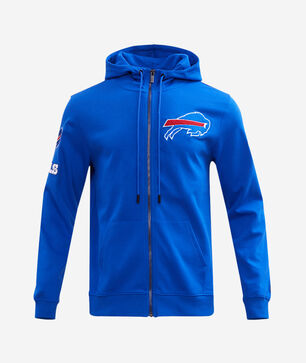 Buffalo Bills Classic Chenille Double Knit Full-Zip Hoodie