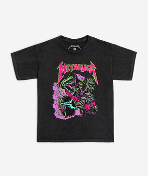 Kids' Metallica Electric Skull Tee