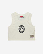 Mitchell  Ness Boston Celtics Crop Tank TP8487-BCECREA White 1