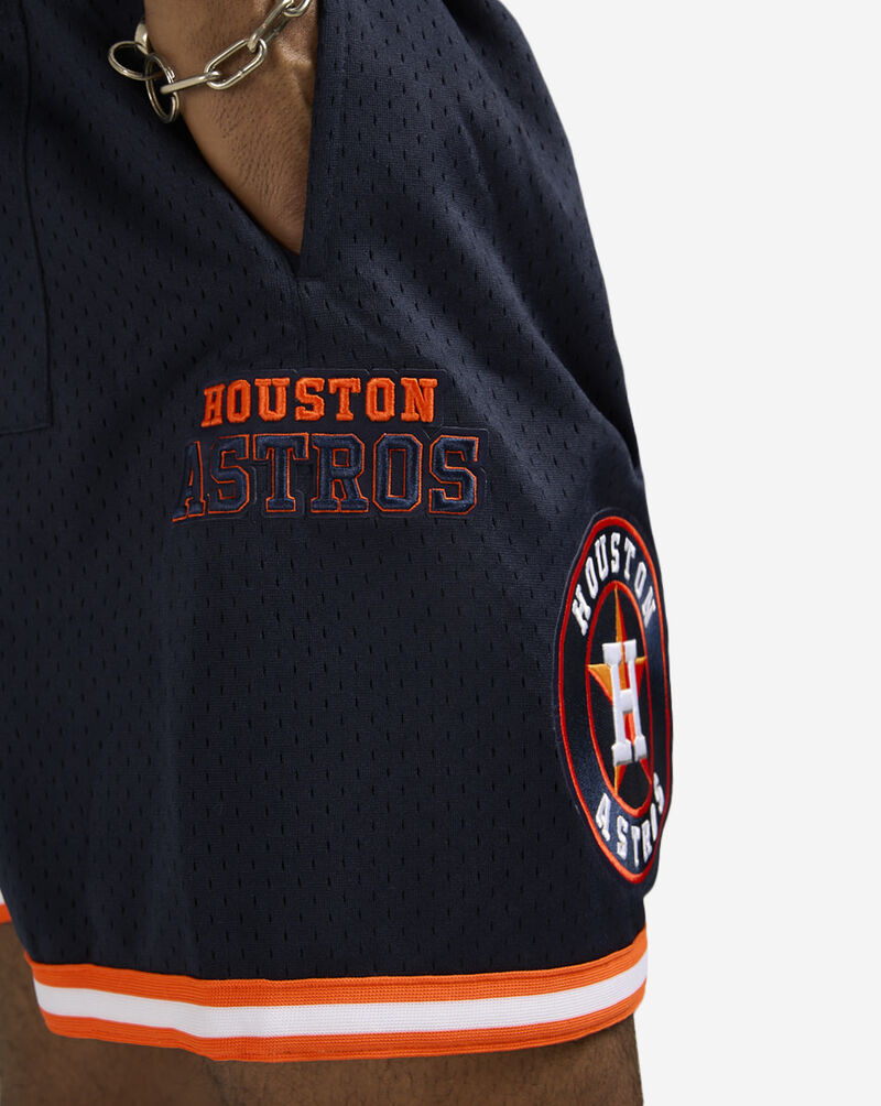 PRO STANDARD Houston Astros Area Code Mesh Shorts LHA3314824-MDO Blue 3