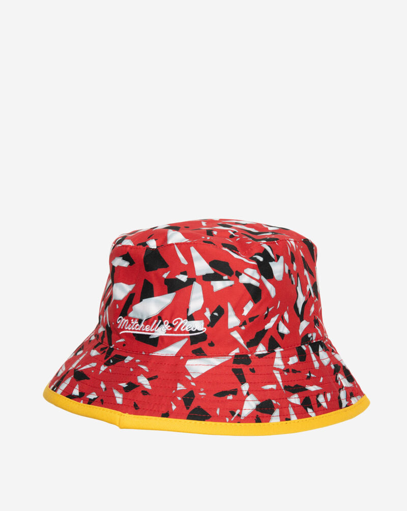 Shop Mitchell & Ness Atlanta Hawks Shattered Big Face Bucket Hat