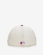 New Era 59Fifty 45th Anniversary Philadelphia Phillies Leather Fitted Hat 60766470 White 3