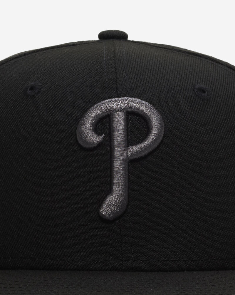 New Era 59Fifty Philadelphia Phillies Core Fitted Hat 60956124 Black 2