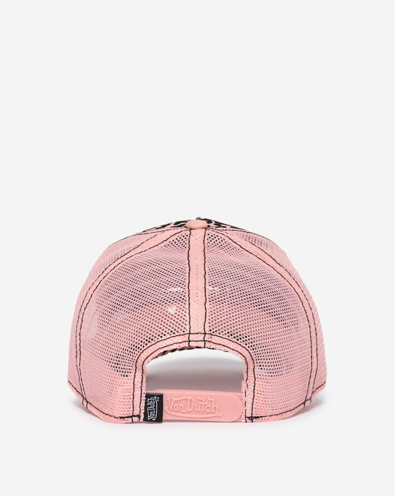 Von Dutch Flock Trucker Hat VDHH0030-631 Pink 3