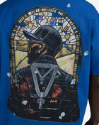Upscale DTG Stained Glass Saint Tee MTUS529-01495 Blue 3