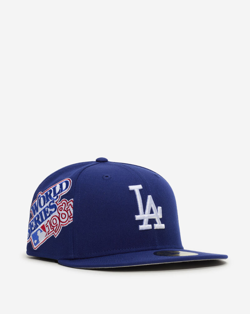 New Era 59Fifty Los Angeles Dodger Hidden Hit Fitted Hat 60803267 Blue 1