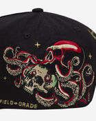 Field Grade No F's Given Sailor Wool Trucker Hat 1005630 Black 2