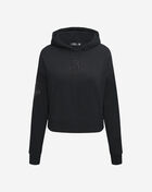 Chicago White Sox Triple Black Cropped Pullover Hoodie