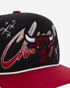 Mitchell  Ness Chicago Bulls Trucker City Shine Adjustable Hat HT14766-CBUBKRD Black 2