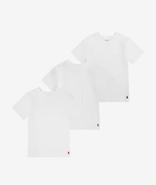 Boys' 3-Pack Classic Fit Crew Tee (8-20)