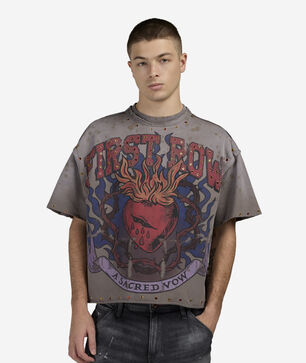 A Silent Promise Cropped Tee