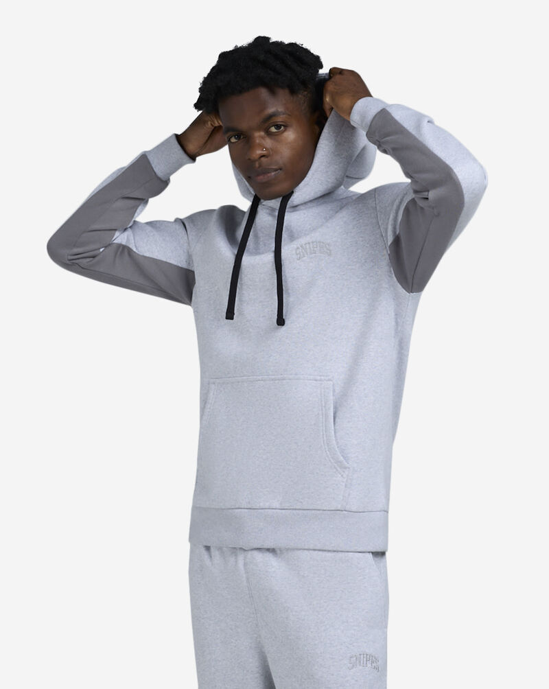 SNIPES Contrast Oversized Hoodie SNQ324003M-HGRY Grey 1