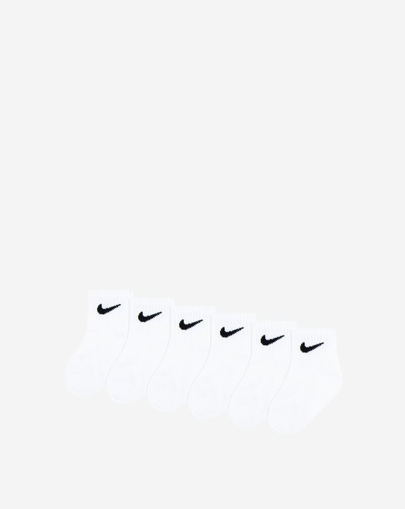Nike Toddler 6Pk Ankle Socks NN0641-001 White 1