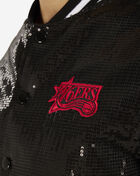 Philadelphia 76ers NBA Sequin Varsity Jacket