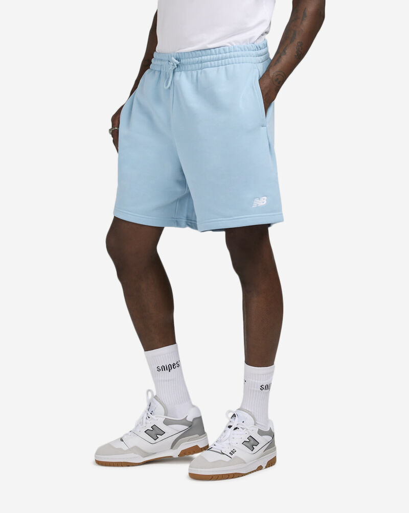 Shop New Balance Sport Essentials French Terry Shorts MS41520CUH blue