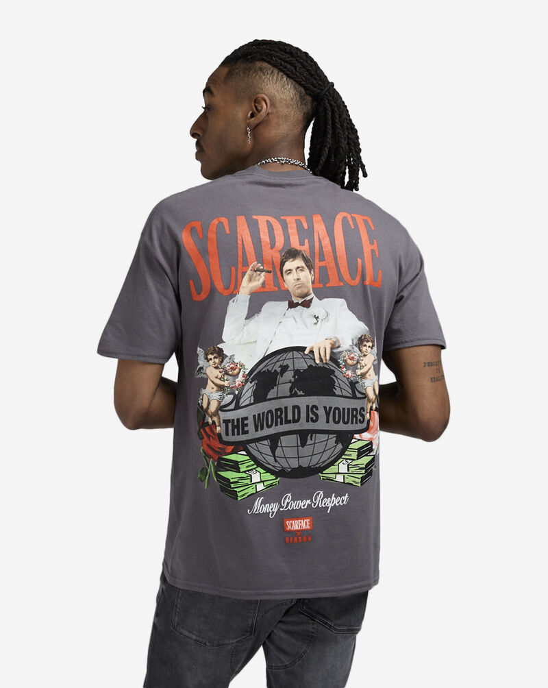 Graphic Tees Scarface World Tee FJ24-23 Black 2