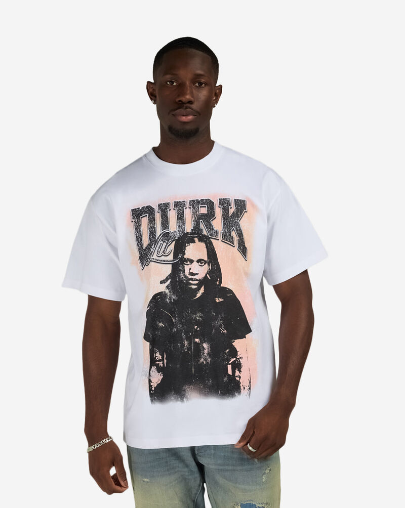 Graphic Tees Lil Durk Stand Tall Tee LHLDM037SS White 1