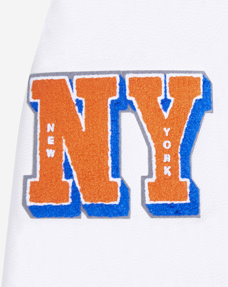 PRO STANDARD New York Mets Mash Up Rib Wool Varsity Jacket LNM6314673-ROR Blue 2