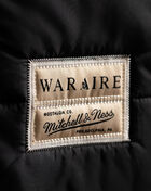 Mitchell  Ness x Waraire Black Full-Snap Puffer Jacket