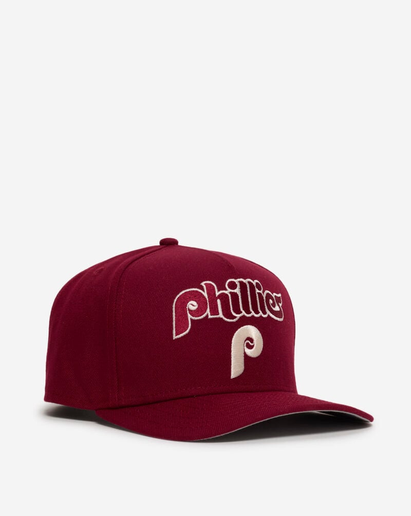 9Fifty Philadelphia Phillies Arched A-Frame Snapback Hat