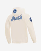 PRO STANDARD New York Mets Varsity Blues Fleece Pull Over Hoodie LNM539128-LIN cream 3