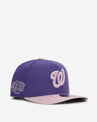 New Era 9Fifty Washington Nationals A-Frame Snapback Hat 71011811 Purple 1
