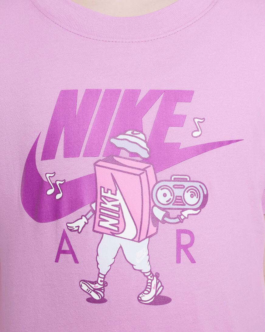 Shop Nike Big Kids' NSW Shoebox Graphic Tee HM5661-532