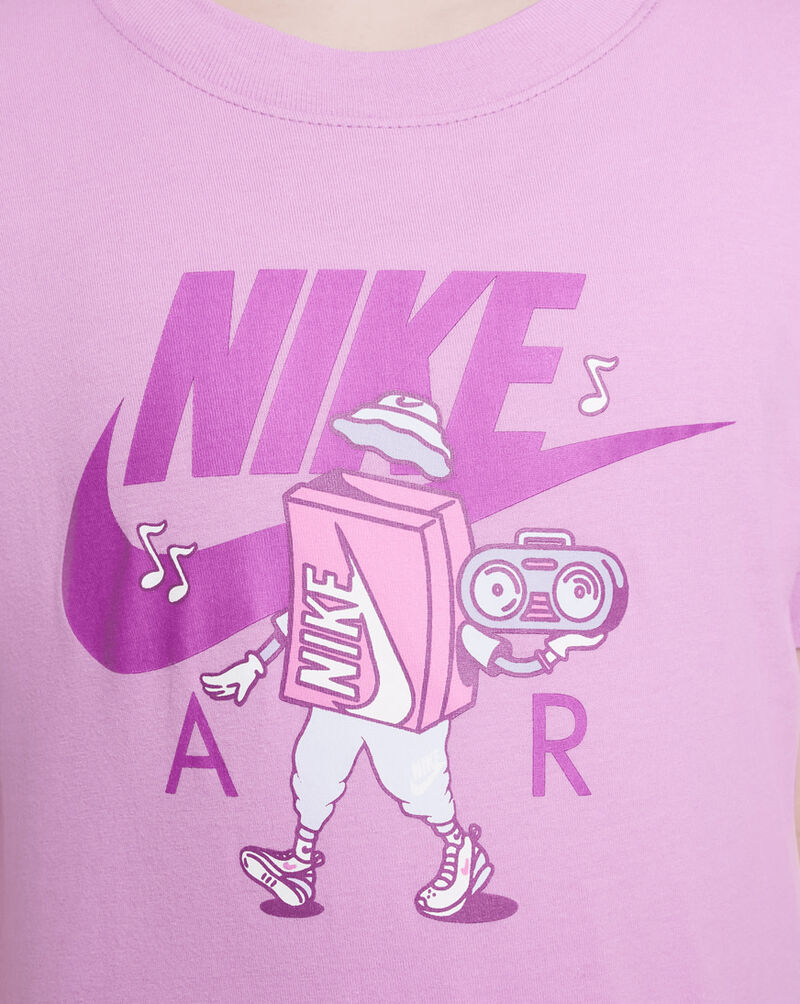 Nike Big Kids' NSW Shoebox Graphic Tee HM5661-532 Purple 3