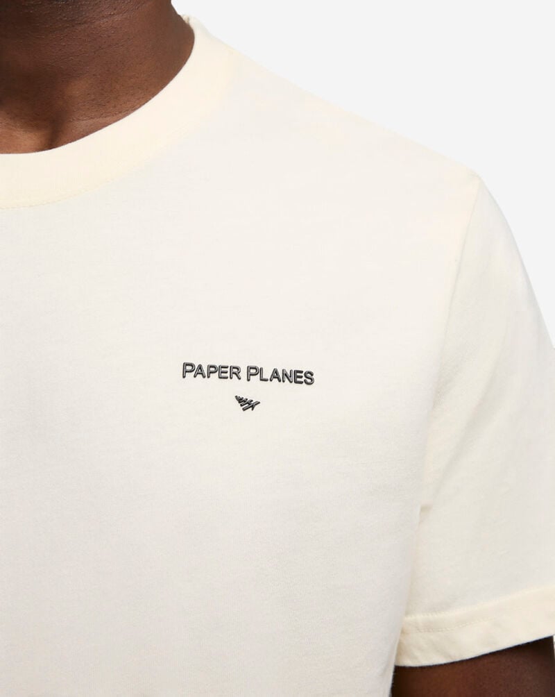 Paper Planes Core Logo Tee 200343 cream 3