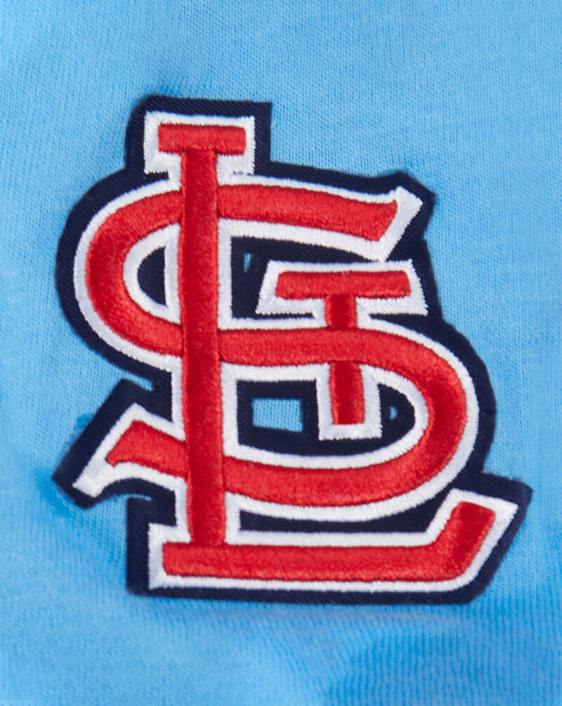 PRO STANDARD Big Boys' St. Louis Cardinals Retro Classic Striped Rib Tee LSCB1315094-UNI Blue 4