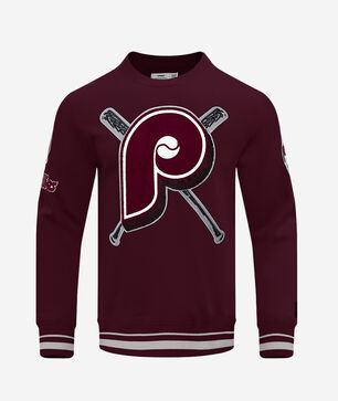 Philadelphia Phillies Retro Mashup Rib Crewneck 