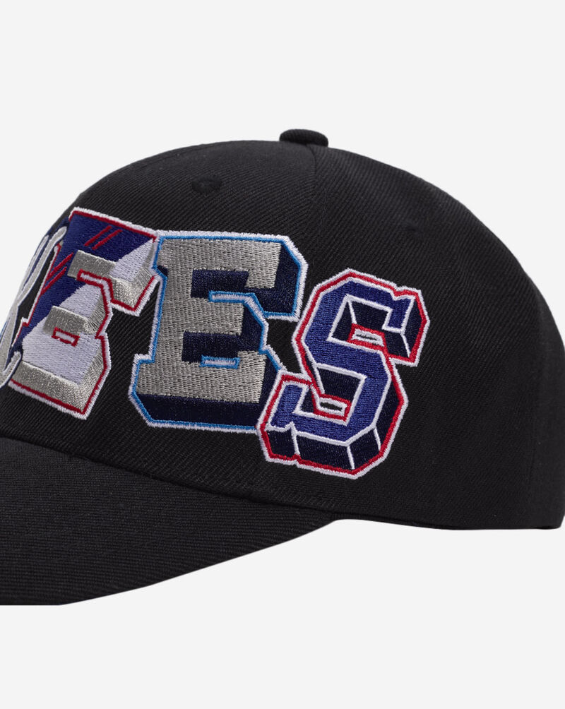 Mitchell  Ness New York Yankees Hyper Type Pro Crown Snapback Hat HP10053-NYYBLCK Black 2