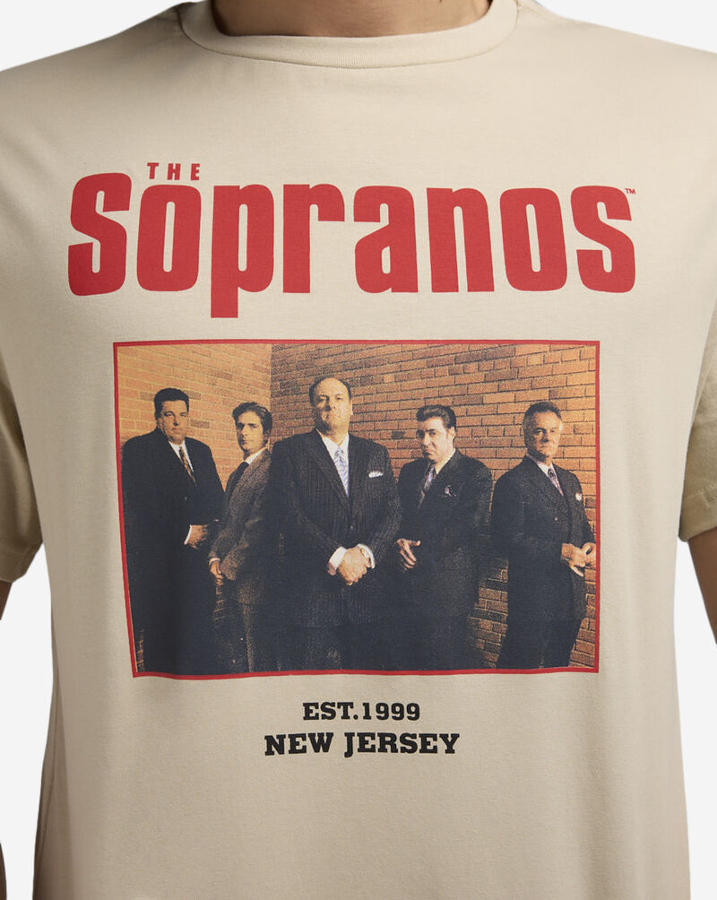 Graphic Tees Sopranos 1999 Tee MCUS026-US-03872 Beige 3
