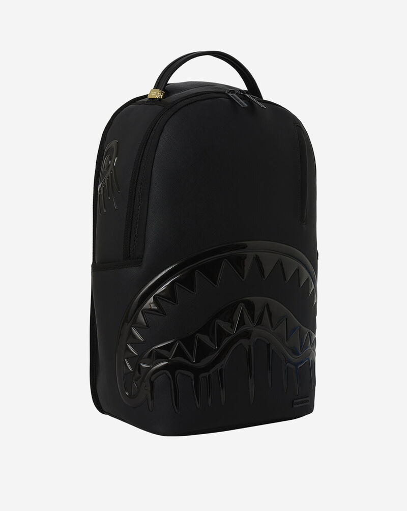 Sprayground Blacked Out Metallic Backpack B8412 Black 4