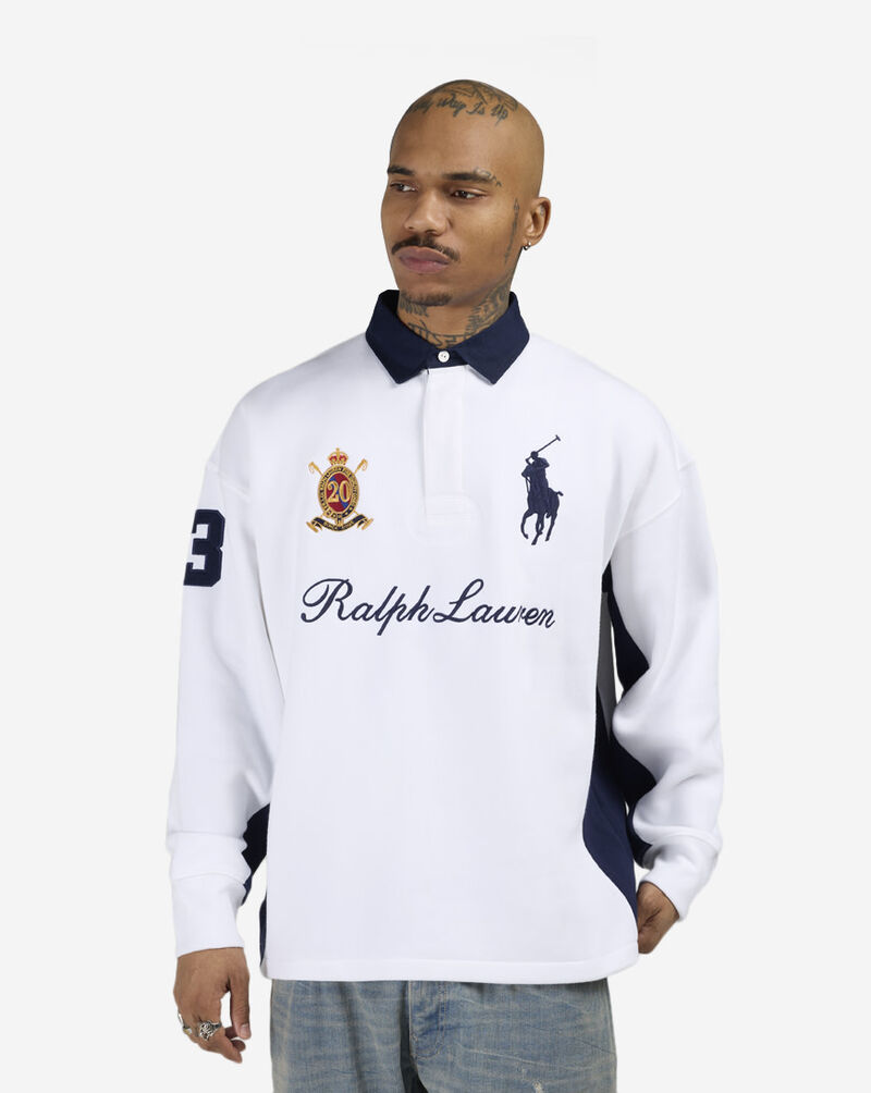 Polo Ralph Lauren Big Pony 20th Anniversary Sweatshirt 710P03956002-WHT White 1