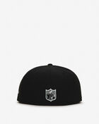 New Era 59Fifty Las Vegas Raiders Oversized Script Fitted Hat 60693602 Black 3