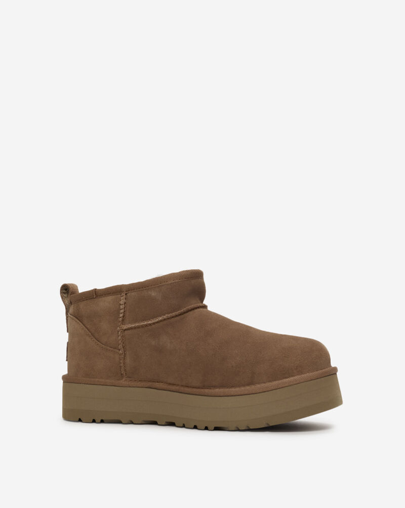UGG Grade School Classic Ultra Mini Platform 1157791KCHE Brown 4