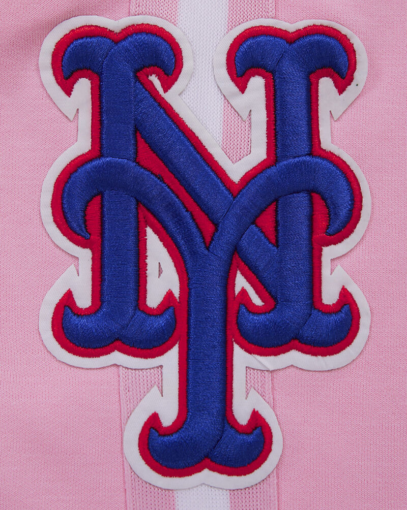 PRO STANDARD New York Mets Classic Chenille Double Knit Short LNM331584-PNK Pink 2