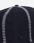 New Era 59Fifty New York Yankees Running Stitch Fitted Hat 60876429 Blue 2