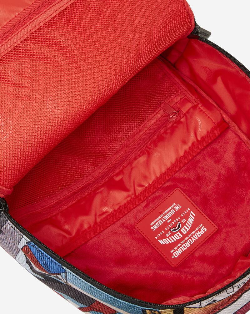 Sprayground 305 Retro Comic DLXR Backpack B7170 Multi 5