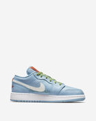 Jordan Grade School Air Jordan 1 Low SE DO8227-400 Blue 3
