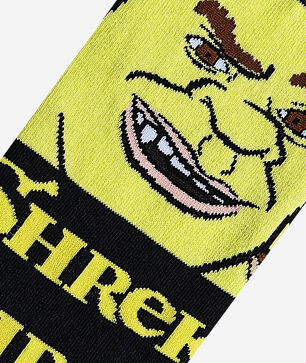 Shrek Mash Up Crew Socks (L)