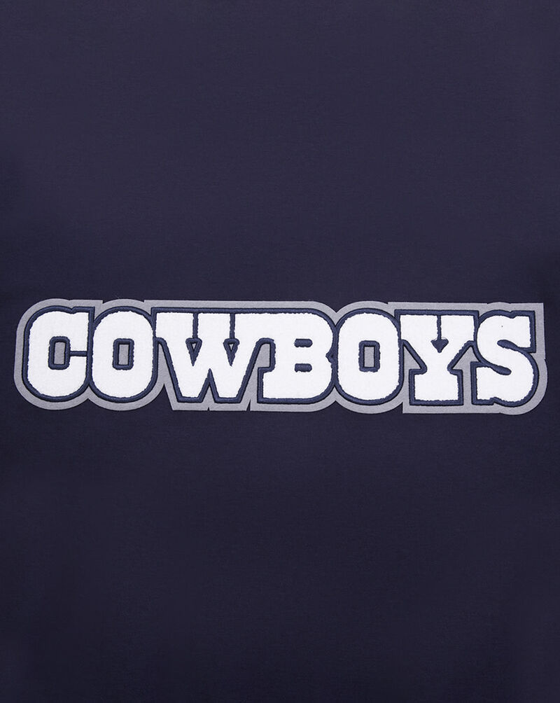 PRO STANDARD Dallas Cowboys Classic Chenille Double Knit Tee FDC1410292-MDN Blue 2