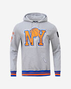 PRO STANDARD New York Knicks Mashup Rib Pullover Hoodie BNK554180-HRO Grey 1