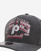 New Era 9Fifty Philadelphia Phillies Washed A-Frame Snapback Hat 60624477 Grey 2