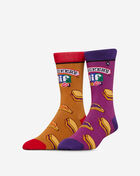 Odd Sox Smuckers and Jif Split Crew Socks (L) 40724MONCD Multi 1